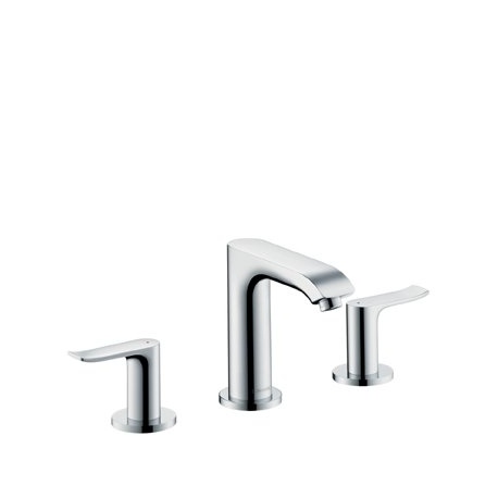 TROJOTVOROVÁ UMÝVADLOVÁ PÁKOVÁ BATÉRIA HANSGROHE METRIS, výška pod výtokom 100mm - obj. číslo 31083000