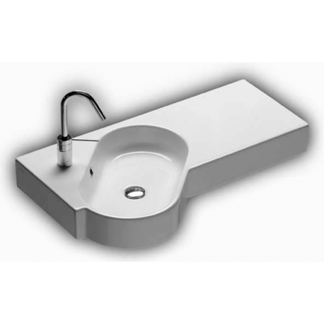 HATRIA Umývadlo AREA 90 kód ľavé YVBO, pravé YOUD