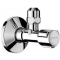 Schell rohový regulačný ventil 1/2" - 3/8" s maticou kod 049070699, chrom.