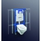 GEBERIT DUOFIX SPECIAL pre závesné WC s UP320 - šírkovo nastaviteľný (80-130cm), stavebná výška 112cm, kód…