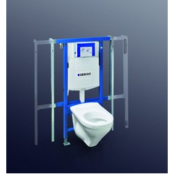 GEBERIT DUOFIX SPECIAL pre závesné WC s UP320,111.385.00.5  šírkovo nastaviteľný (80-130cm), stavebná výška 112cm, 