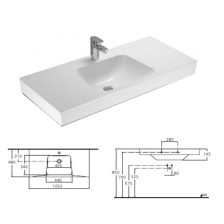 IDEAL STANDARD Umývadlo Imagine Ambiente kod T094801