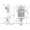 ALCAPLAST wc modul kod A115/1000 Renovmodul