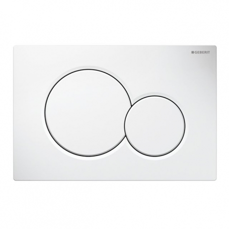 GEBERIT SIGMA 01 BIELE tlačidlo, kód 115.770.11.5