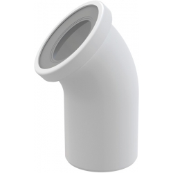 ALCAPLAST dopojenie k wc - koleno 45° kod A90-45