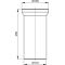 ALCAPLAST dopojenie k wc - nátrubok 250 mm kod A91-250