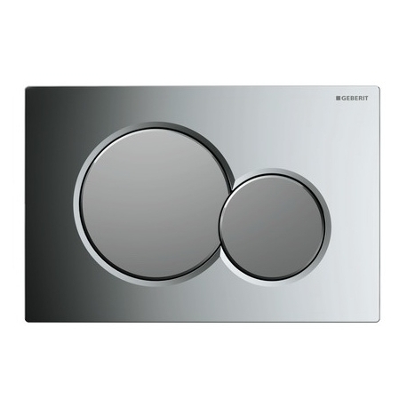 GEBERIT tlačidlo SIGMA 01 Lesklý / Matný chróm, kód 115.770.KA.5