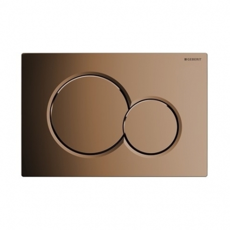 GEBERIT tlačidlo SIGMA 01 Ušlachtilá mosadz, kód 115.770.DT.5
