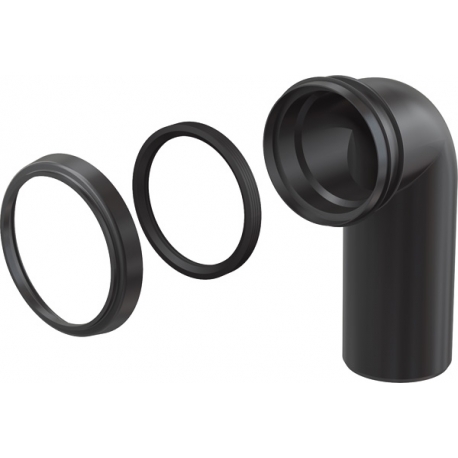 ALCAPLAST koleno odpadu komplet 90/90 kod M908