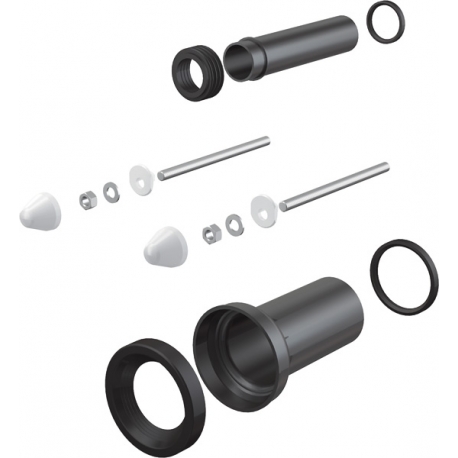 ALCAPLAST príslušenstvo komplet predĺžené k wc pre invalidov kod M9000