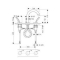 Hansgrohe Classic trojotvorová umývadlová armatúra  Axor Starck chróm kód 10133000