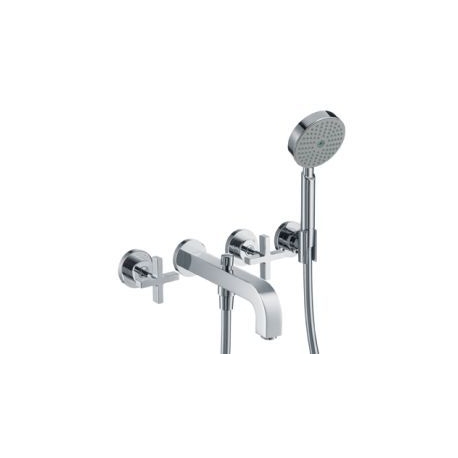 Hansgrohe trojotvorová vaňová armatúra Axor Citterio chróm kód 39447000