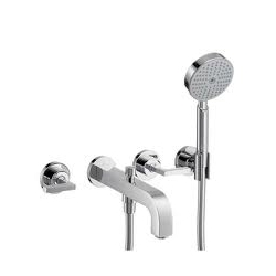Hansgrohe trojotvorová vaňová armatúra Axor Citterio chróm kód 39448000