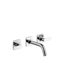 Hansgrohe trojotvorová umývadlová armatúra pod omietku Axor Citterio M chróm kód 34313000