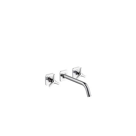 Hansgrohe trojotvorová umývadlová armatúra pod omietku Axor Citterio M chróm kód 34217000