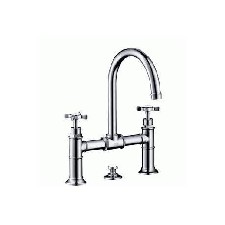 Hansgrohe umývadlová armatúra s dvoma kohútikmi Axor Montreux chróm kód 16510000