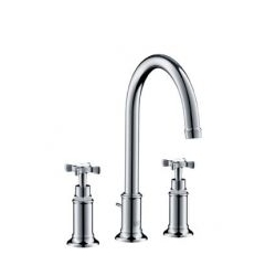 Hansgrohe trojotvorová umývadlová armatúra Axor Montreux kartáčovaný nikel kód 16513820