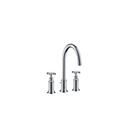 Hansgrohe trojotvorová umývadlová armatúra Axor Montreux kartáčovaný nikel kód 16513820