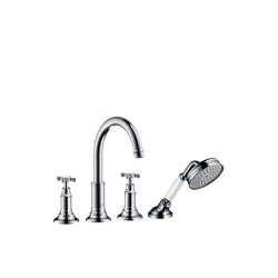 Hansgrohe štvorotvorová armatúra Axor Montreux kartáčovaný nikel kód 16544820