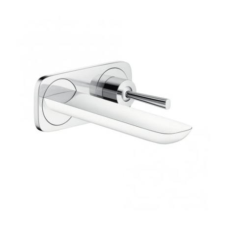 Hansgrohe páková umývadlová batéria pod omietku Pura Vida biela/chróm kód 15084400
