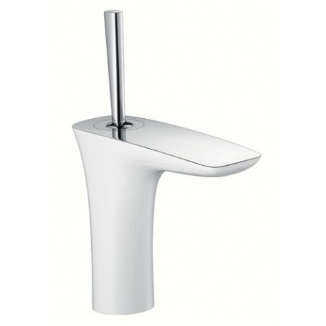 Hansgrohe páková umývadlová batéria PuraVida biela/chróm kód 15070400