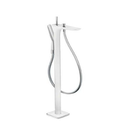 Hansgrohe páková vaňová batéria PuraVida biela/chróm kód 15473400