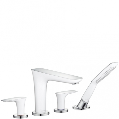 Hansgrohe štvorotvorová armatúra na okraj vane PuraVida chróm kód 15446000