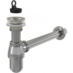 ALCAPLAST Sifón umývadlový Ø32 s výpusťou 5/4" celokovový kód A437