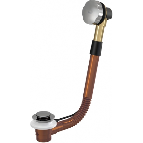 ALCAPLAST Sifón vaňový automat celokovový kod A58K