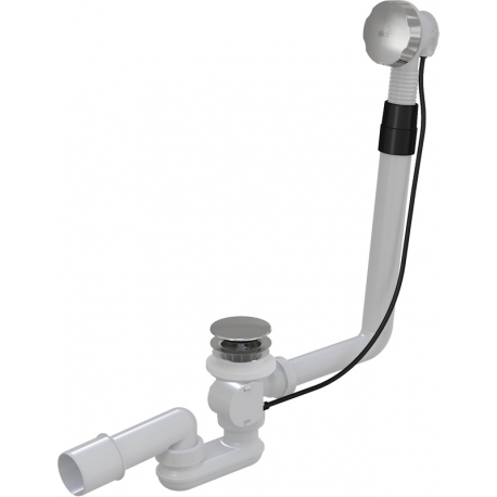 ALCAPLAST Sifón vaňový automat komplet kov kod A550KM