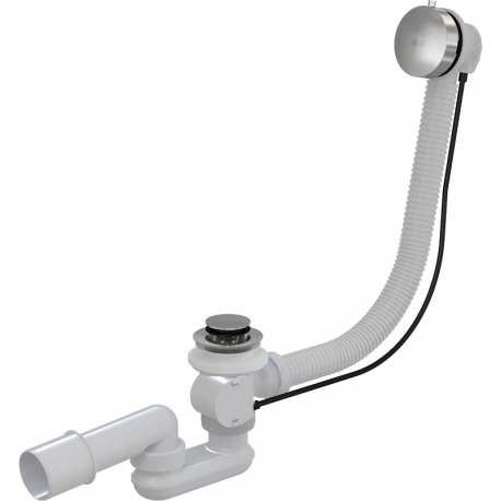 ALCAPLAST Sifón vaňový automat komplet kov kod A551K 100