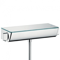 Hansgrohe Ecostat Select termostatická sprchová batéria na stenu biela/chróm kód 13161400