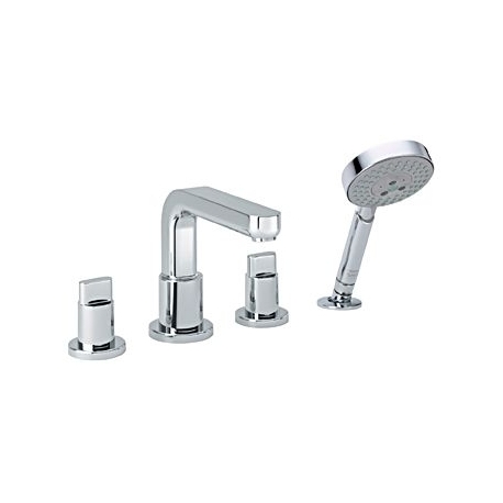 Hansgrohe štvorotvorová armatúra na okraj vane Metris S chróm kód 31443000