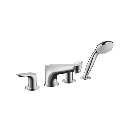 Hansgrohe štvorotvorová armatúra na okraj vane Focus E2 chróm kód 31936000