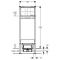 Geberit DUOFIX sprchový prvok 50 cm kod 111.743.00.1