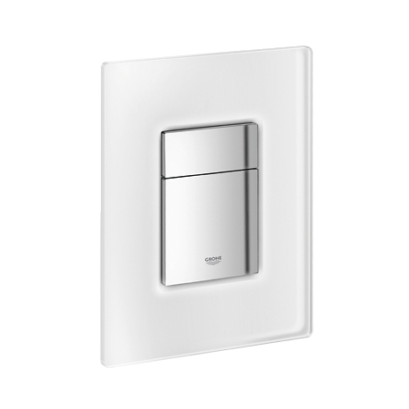 GROHE ovládacie tlačidlo pre WC chróm/da vinci biela SKATE COSMOPOLITAN kód 38845MFO