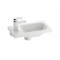 RAVAK mini-umývadlo Chrome 400 L/R biele s otvormi kód XJGL1100000