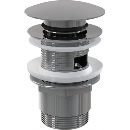 ALCAPLAST Výpusť umývadlová click/clack 5/4“ celokovová, veľká zátka, kod A390