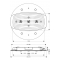 Hansgrohe Raindance Rainmaker priemer 600 mm s osvetlením chróm kód 26117000