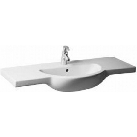 UMÝVADLO JIKA MIO 105 cm - 814717 - biela farba