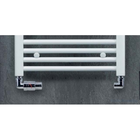 ZEHNDER sada pre teplovodné vykurovanie RADVAL1L biela/chróm