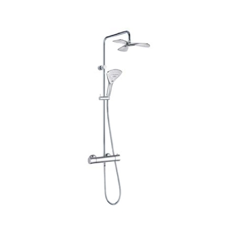 KLUDI THERMOSTAT DUAL SHOWER SYSTEM FIZZ chróm kód 6709605-00