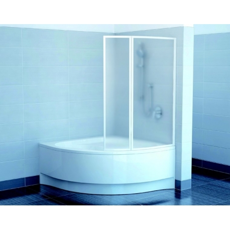 RAVAK VSK2 GENTIANA, NEWDAY vaňová zástena dvojdielna Ľavá/Pravá 140/150cm