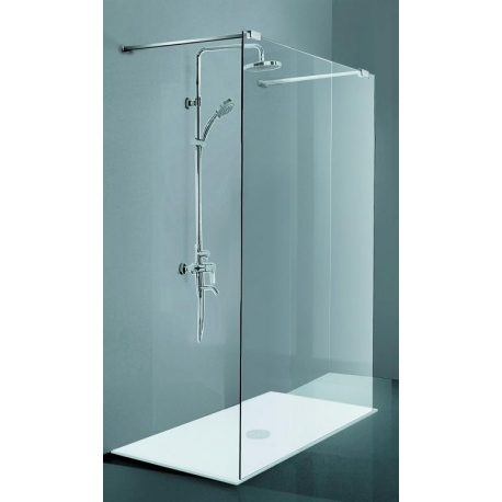 BATH CONCEPT sprchový kút bezrámový WetRoom CALEDON 1000 x 2000