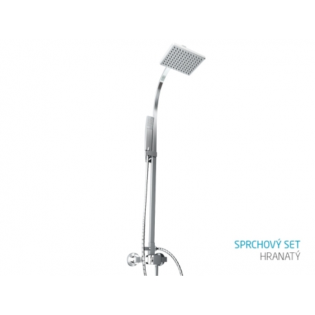 Sprchový set hranatý
