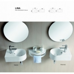 Bath Concept umývadlo LINA 440x280x135 mm. Ľavé prevedenie.