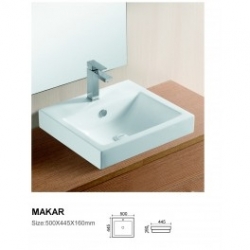 Bath Concept umývadlo MAKAR 500x440x160 mm.﻿