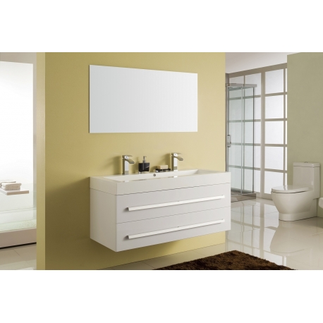 BATH FURNITURE skrinka s umývadlom FLORENCIA 1200x520x550 mm - biela