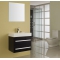 BATH FURNITURE skrinka s umývadlom FLORENCIA  570x460x550 mm - čierna