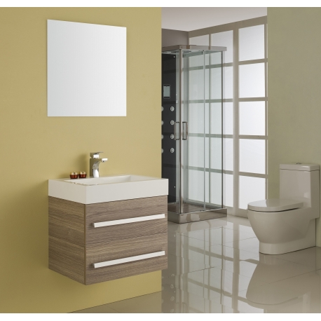 BATH FURNITURE skrinka s umývadlom FLORENCIA  570x460x550 mm - orech